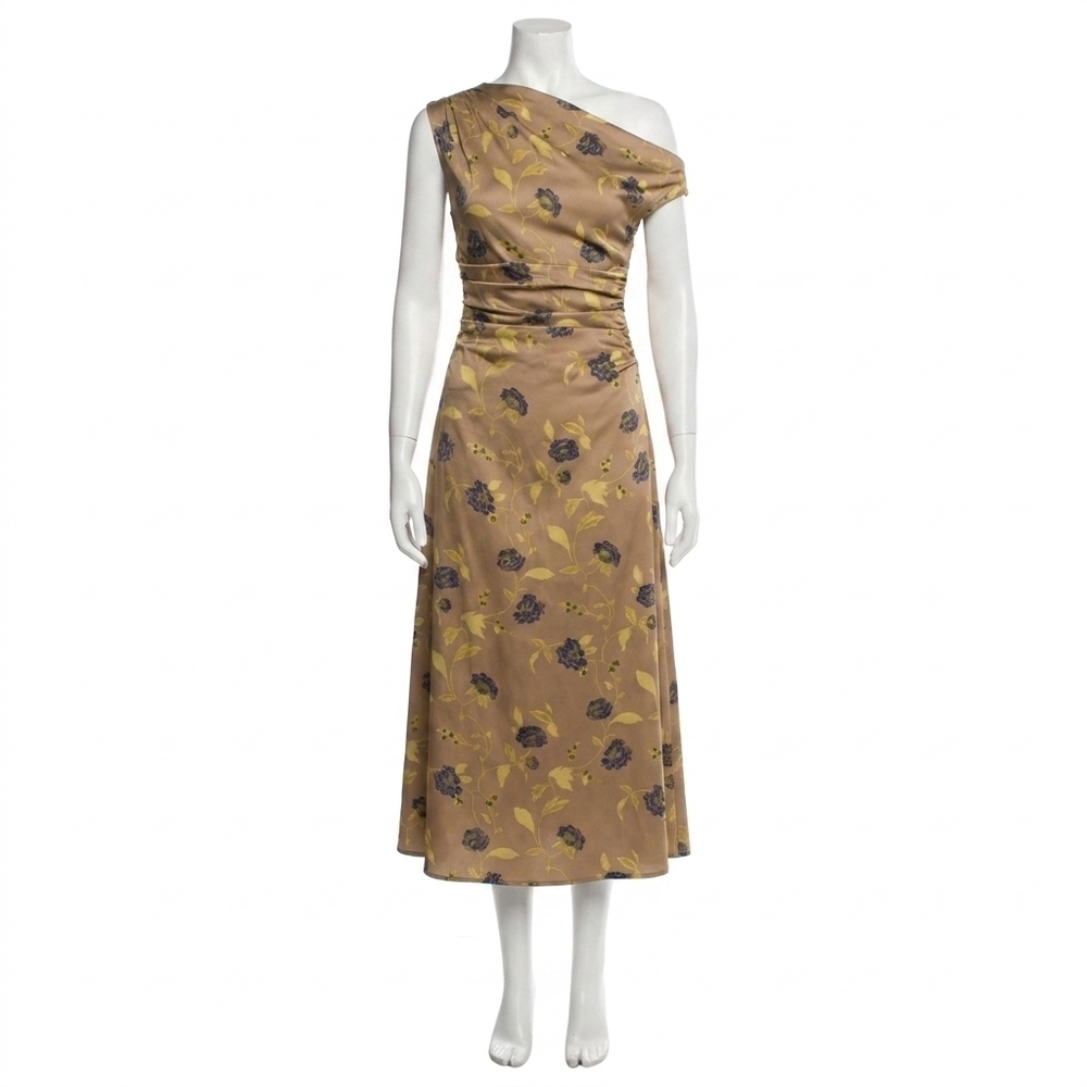 NEW STAUD phare silk dress in vintage floral